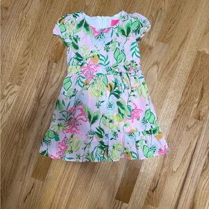Lilly Pulitzer White Cream Sundress Cap Sleeve
